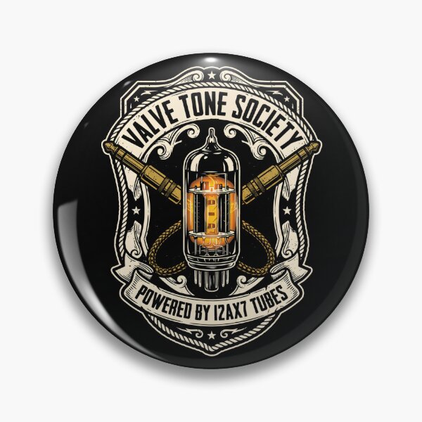Item preview, Valve Tone Society 12AX7 Tube Amp Guitarist Emblem designed and sold by SplashTastic.