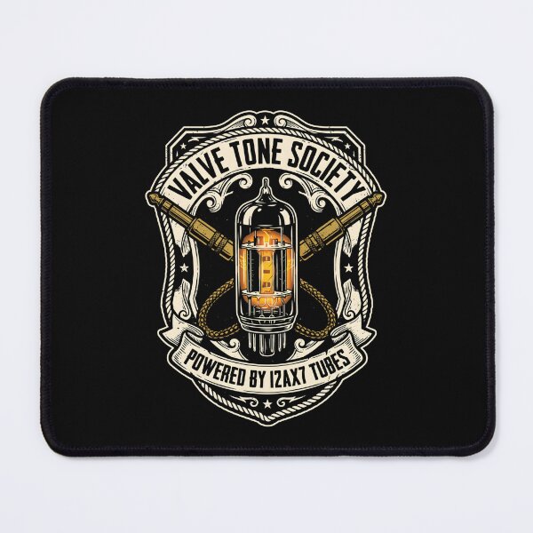 Item preview, Valve Tone Society 12AX7 Tube Amp Guitarist Emblem designed and sold by SplashTastic.