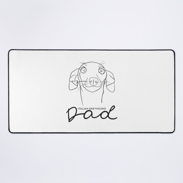 Item preview, Italian Greyhound Dad Cute Cartoon IGGY Line Art Design for Dog Lovers designed and sold by Brandyss Adams.
