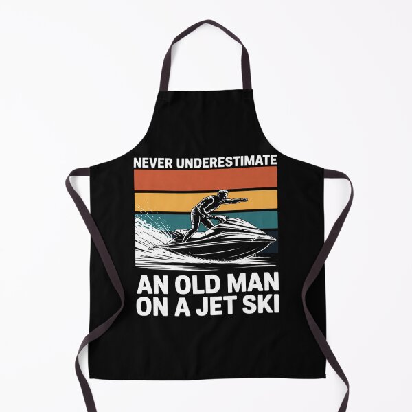 Item preview, Never Underestimate An Old Man Water Sport Jet Ski designed and sold by MarianelaOlive.