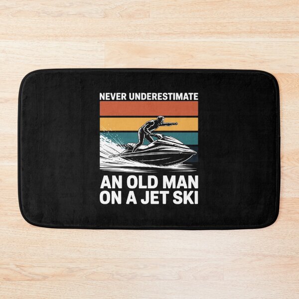 Item preview, Never Underestimate An Old Man Water Sport Jet Ski designed and sold by MarianelaOlive.
