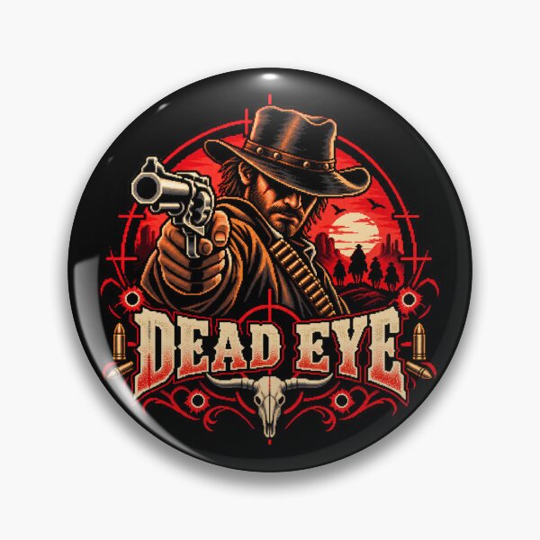 Item preview, Red Dead Redemption Dead Eye Gunslinger designed and sold by Pandaburba.