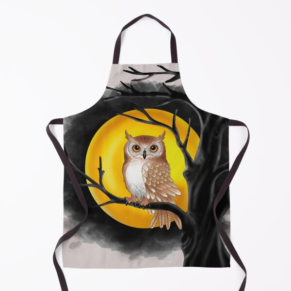 Item preview, Owl in full Moon Night designed and sold by LittleHappiness by Kamollak .
