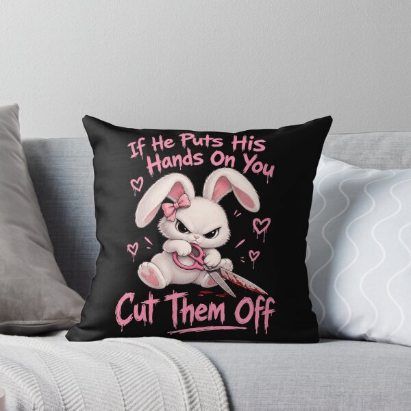 Item preview, If He Puts His Hands On You Cut Them Off designed and sold by TheEndDesign.