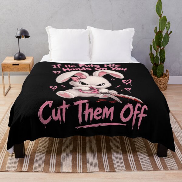 Item preview, If He Puts His Hands On You Cut Them Off designed and sold by TheEndDesign.