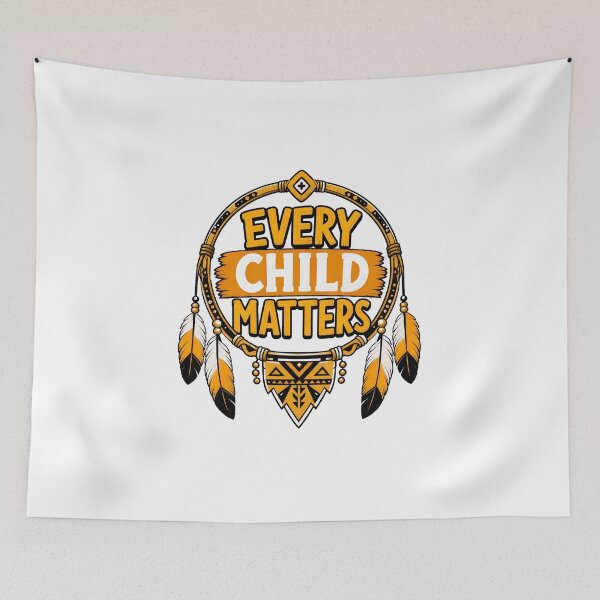Item preview, Every Child Matters Statement Art designed and sold by SoyLamderma.