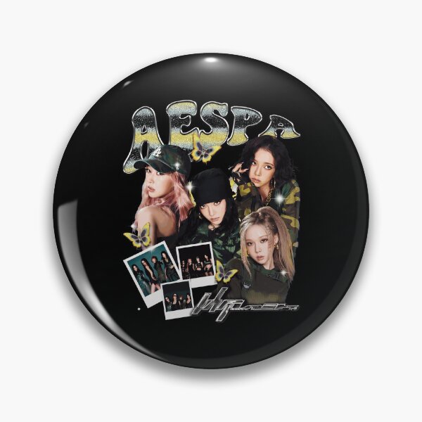 Item preview, aespa Retro Vintage Kpop Fan  designed and sold by JuliaWrig40293.