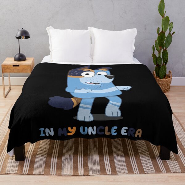 Item preview, In My Uncle Era Blue Dog Cartoon designed and sold by Gritasarim.