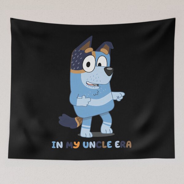 Item preview, In My Uncle Era Blue Dog Cartoon designed and sold by Gritasarim.