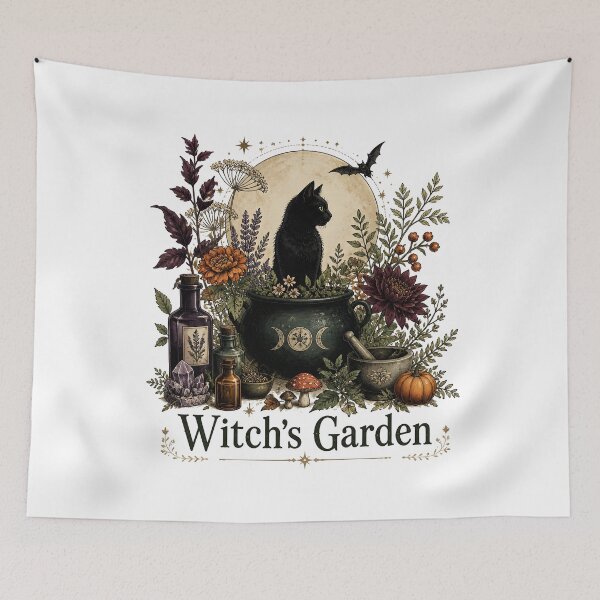 Item preview, Witch's Garden Layered Herbal Magic designed and sold by KristenosNehk.