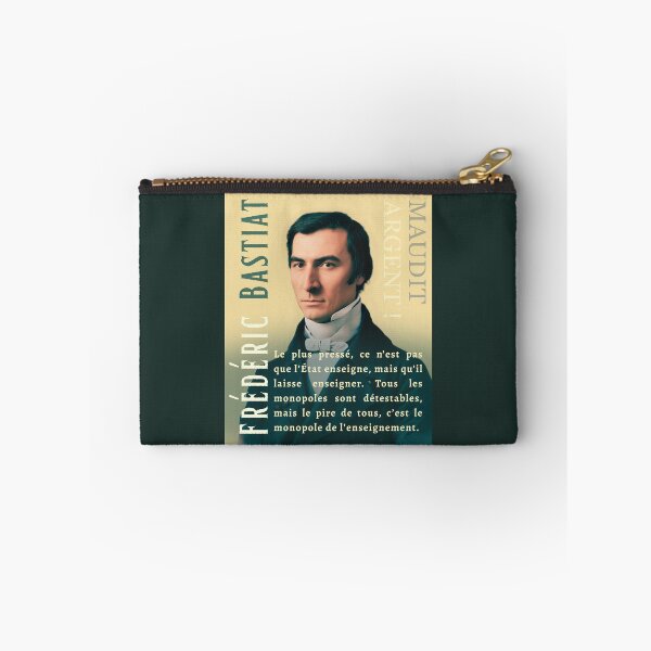 Aperçu de l'œuvre Citation Frédéric Bastiat : Le plus pressé, ce n'est pas que l'État enseigne, mais qu'il laisse enseigner. Tous les monopoles sont détestables, créée et vendue par artbleed.