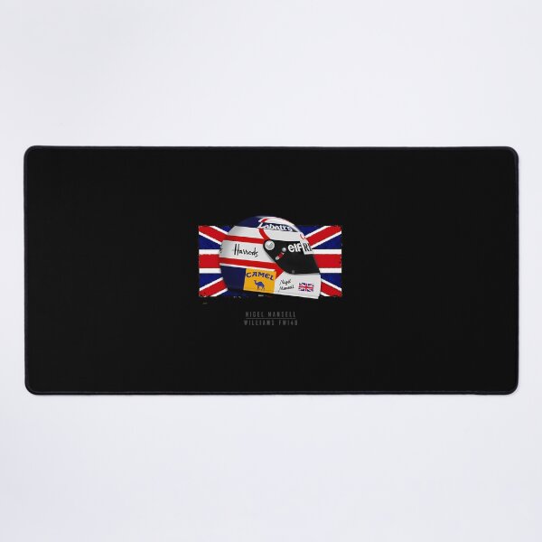 Item preview, Nigel Mansell 1992 - Helmet Art Print designed and sold by MarianelaOlive.