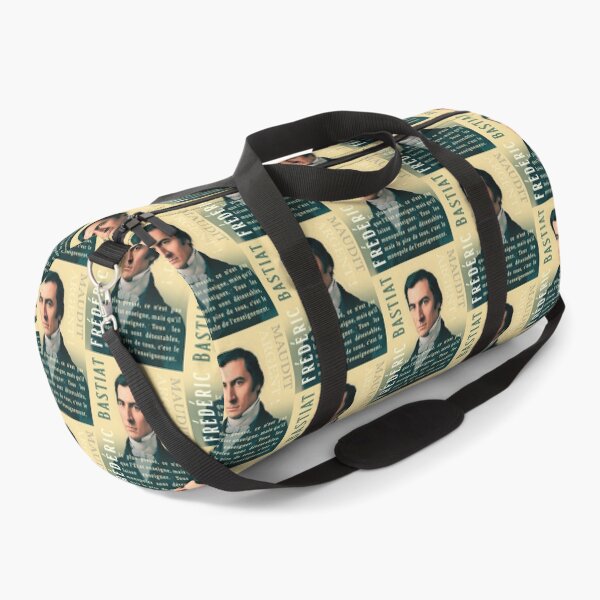 Item preview, Frédéric Bastiat quote: Le plus pressé, ce n’est pas que l’État enseigne, mais qu’il laisse enseigner. Tous les monopoles sont détestables, designed and sold by artbleed.