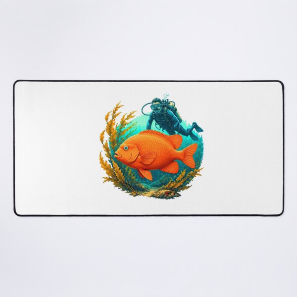 Item preview, Diving Adventure with the Garibaldi Fish | A Great Story for Ocean and Marine Life Enthusiasts designed and sold by Thegoldenline.