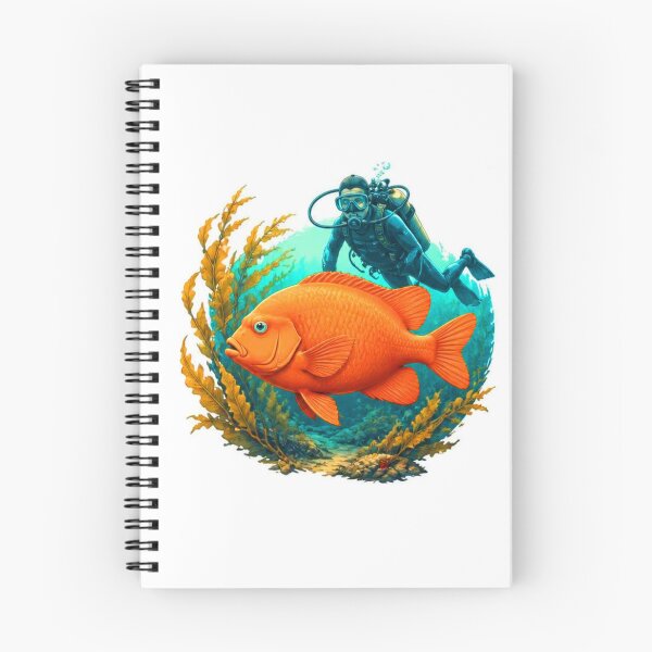 Item preview, Diving Adventure with the Garibaldi Fish | A Great Story for Ocean and Marine Life Enthusiasts designed and sold by Thegoldenline.