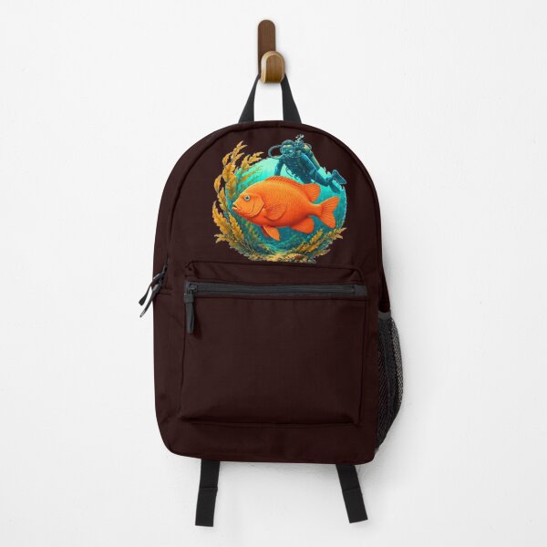 Item preview, Diving Adventure with the Garibaldi Fish | A Great Story for Ocean and Marine Life Enthusiasts designed and sold by Thegoldenline.