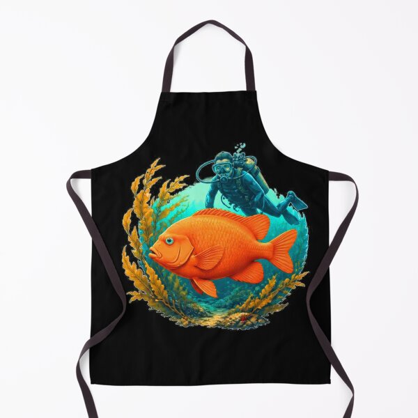 Item preview, Diving Adventure with the Garibaldi Fish | A Great Story for Ocean and Marine Life Enthusiasts designed and sold by Thegoldenline.