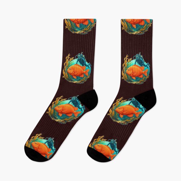 Item preview, Diving Adventure with the Garibaldi Fish | A Great Story for Ocean and Marine Life Enthusiasts designed and sold by Thegoldenline.