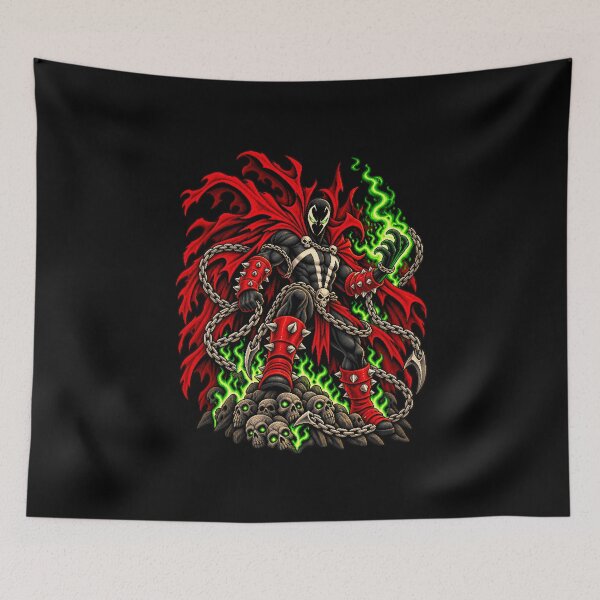 Item preview, Spawn Hellspawn Dark Antihero Comic Art designed and sold by Pandaburba.