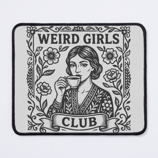 Item preview, Weird Girls Club Vintage Woodcut Witchy designed and sold by NUSA NIPA.