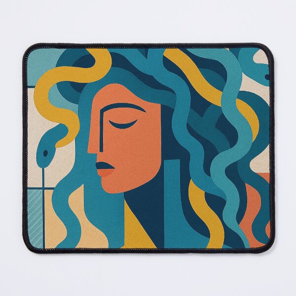 Item preview, Medusa – Greek Mythology illustration designed and sold by GalleryKauffeld.