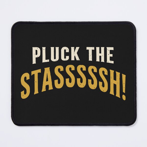 Item preview, Pluck The Stasssssh! Funny Wealth & Work Satire T-Shirt designed and sold by Antava.