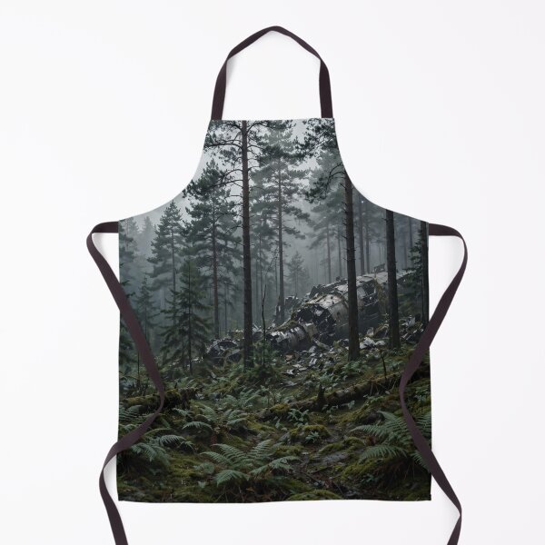 Item preview, Damaged Death Star Above Misty Forest Crash designed and sold by Late Theory.