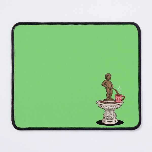 Item preview, Manneken Pis Hot Chocolate Mug Christmas Pop Art designed and sold by Rare By Hero.