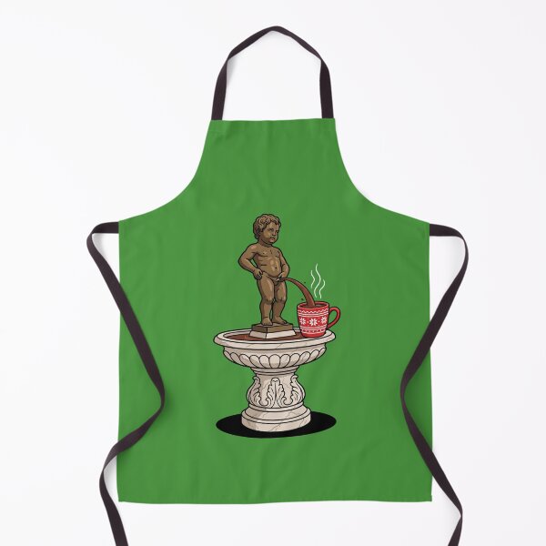 Item preview, Manneken Pis Hot Chocolate Mug Christmas Pop Art designed and sold by Rare By Hero.