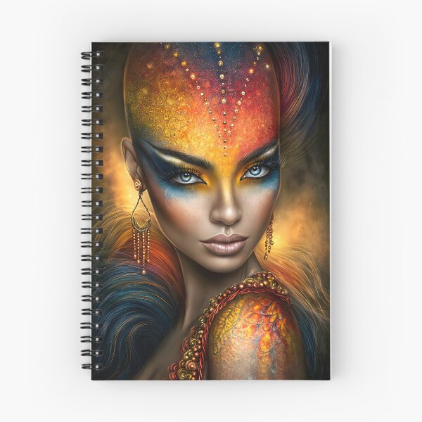 Item preview, Vibrant Abstract Portrait with Stunning Color Palette designed and sold by Artessie.