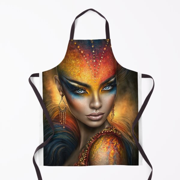 Item preview, Vibrant Abstract Portrait with Stunning Color Palette designed and sold by Artessie.