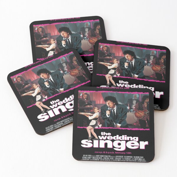 Item preview, The Wedding Singer Movie Poster Retro 80s Party designed and sold by CATHERIMERENDA.
