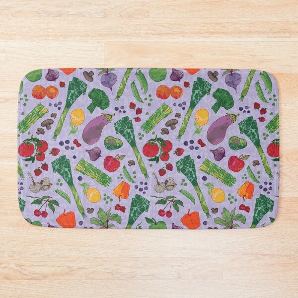 Item preview, Tossed veggies in watercolor designed and sold by Goddessart.