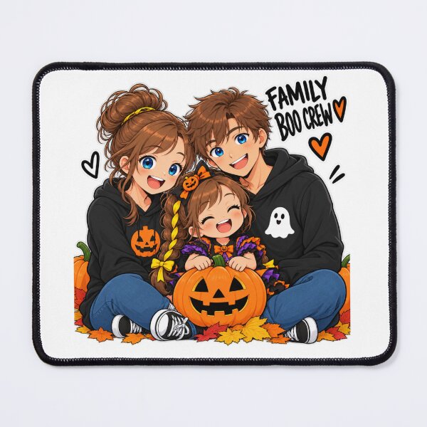 Item preview, Family Halloween Boo Crew Cartoon Design designed and sold by Kenzie & Co.