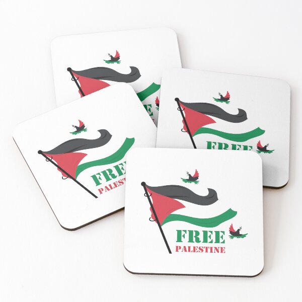 Artikelvorschau, Free Palestine Flag Peace Doves Art entworfen und verkauft von topprinting.