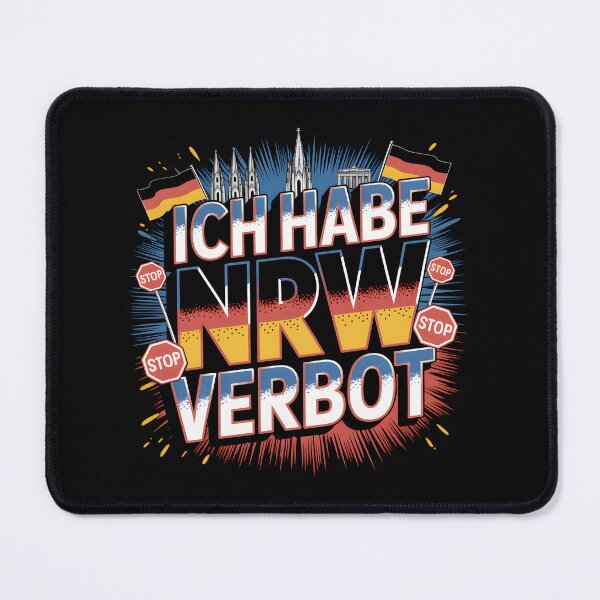 Artikelvorschau, Ich habe NRW Verbot – lustiger Manuellsen Spruch Design entworfen und verkauft von LoFizzy.