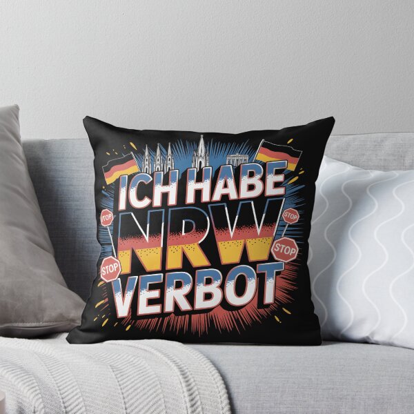 Item preview, Ich habe NRW Verbot – lustiger Manuellsen Spruch Design designed and sold by LoFizzy.