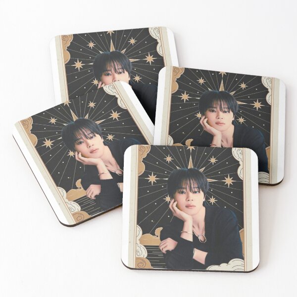 Item preview, Carta del Tarot "La Estrella" de BTS Jimin Park Jimin designed and sold by Mooncreates7.
