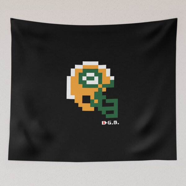 Item preview, Packers Tecmo Bowl Helmet designed and sold by MarianelaOlive.