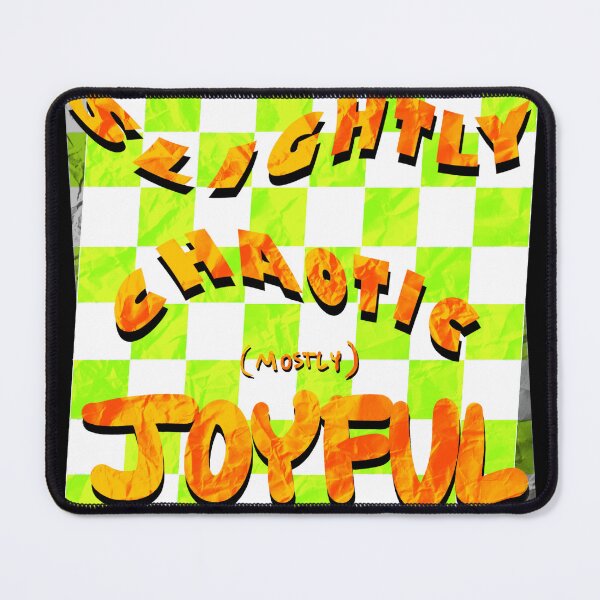 Item preview, "Slightly Chaotic, Mostly Joyful" Retro designed and sold by ShopCNTS.