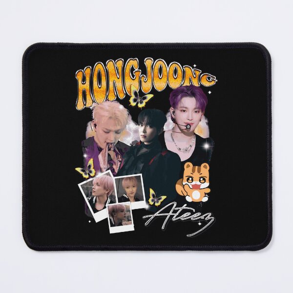 Item preview, ATEEZ Hongjoong Vintage Retro K-Pop Merch designed and sold by Elizabeth81756.