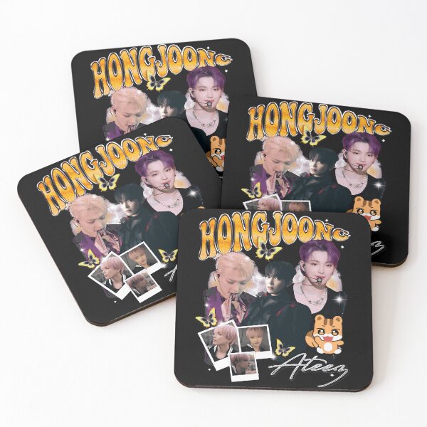 Item preview, ATEEZ Hongjoong Vintage Retro K-Pop Merch designed and sold by Elizabeth81756.
