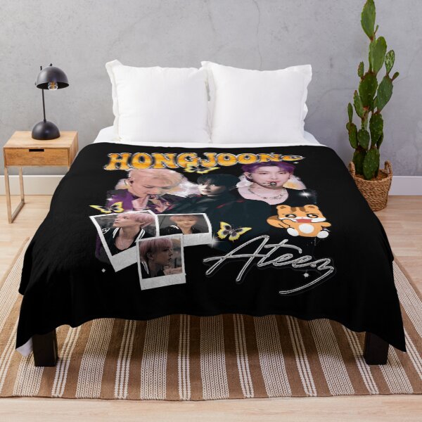 Item preview, ATEEZ Hongjoong Vintage Retro K-Pop Merch designed and sold by Elizabeth81756.