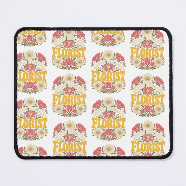 Item preview, Support Your Local Florist Cute Retro Floral Flowers Design designed and sold by SEINENGAPPI19.