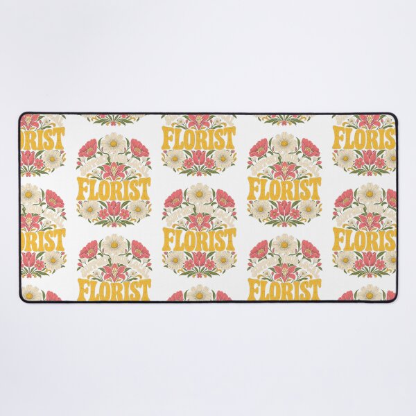 Item preview, Support Your Local Florist Cute Retro Floral Flowers Design designed and sold by SEINENGAPPI19.