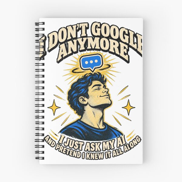 Item preview, Funny AI Google Shirt | Sarcastic Chatbot Tee | Trendy Artificial Intelligence T-Shirt Gift designed and sold by RokomariFabric.