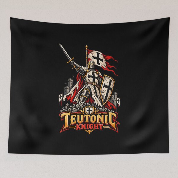 Item preview, Age of Empires Teutonic Knight Medieval Warrior designed and sold by Pandaburba.