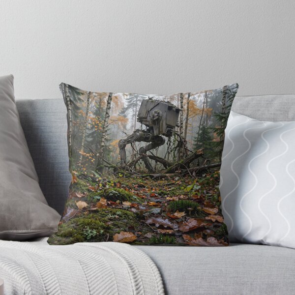 Item preview, Overgrown AT-ST in Misty Autumn Forest designed and sold by Late Theory.