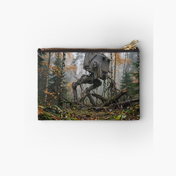 Item preview, Overgrown AT-ST in Misty Autumn Forest designed and sold by Late Theory.