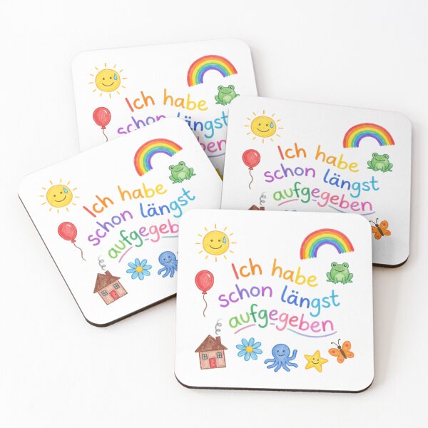 Item preview, Ich habe schon längst Aufgegeben - Deutsche Memes designed and sold by LoFizzy.